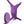 Fantasy For Her Ultimate Butterfly Strap-On Stimulator - Purple