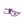 Fantasy For Her Ultimate Butterfly Strap-On Stimulator - Purple