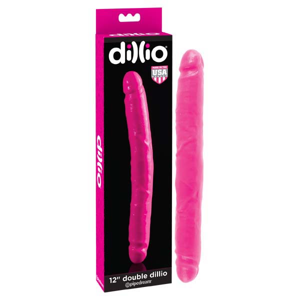 Dillio 12 Inch Double Dong - Pink