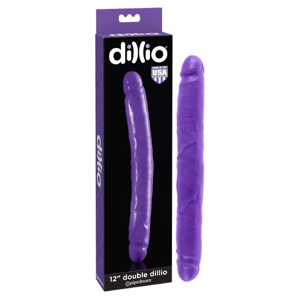 Dillio 12 Inch Double Dong - Purple