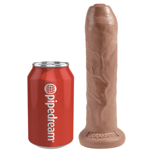 King Cock 7 Inch Tan Uncut Dong