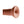King Cock Plus 8 Inch Triple Density Cock - Brown