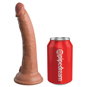 King Cock Elite 7 Inch Tan Dual Density Cock