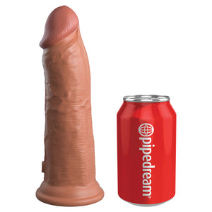 King Cock Elite 8 Inch Tan Dual Density Cock