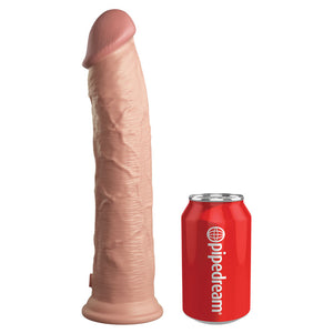 King Cock Elite 11 Inch Flesh Dual Density Cock