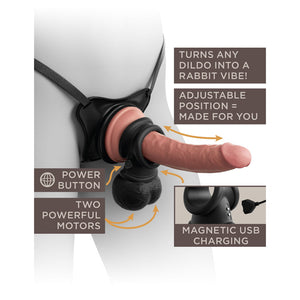 King Cock Elite The Crown Jewels Vibrating Balls