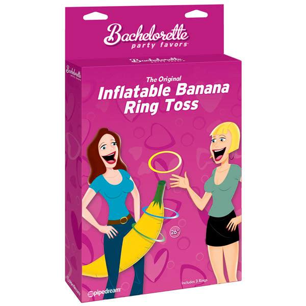 Bachelorette Inflatable Banana Ring Toss Game