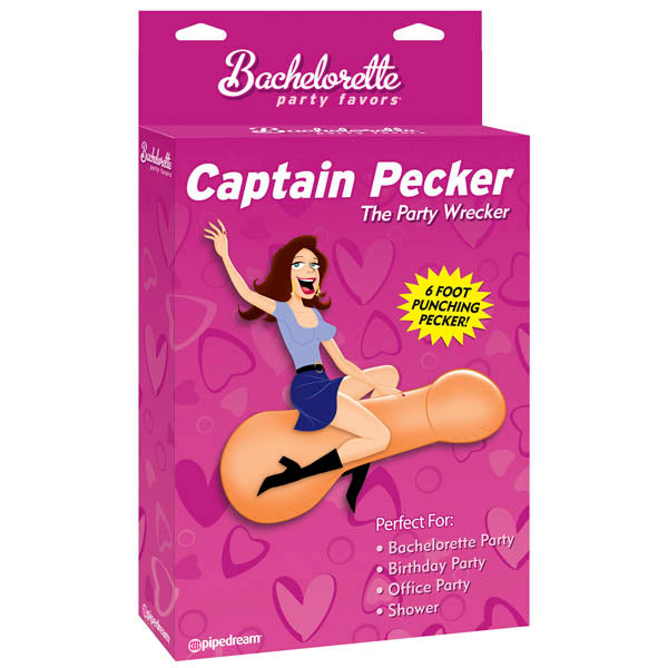 Bachelorette Captain The Party Wrecker Inflatable Pecker