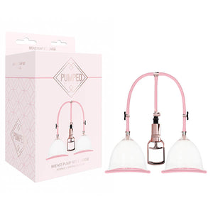 Pumped Large Breast Pump Set - Rose Pink