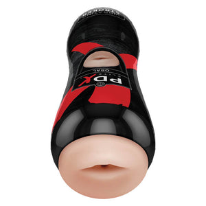 PDX Elite Toyz Vibrating Stroker Oral - Flesh