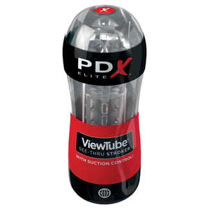 Pipedream Extreme Toys Elite View Tube Stroker - Clear