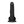 RealRock 8 Inch Black Realistic Dong with Balls