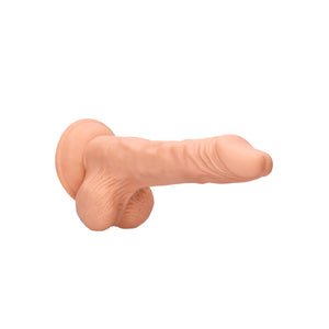 RealRock 10 Inch Realistic Flesh Dong with Balls