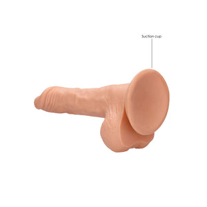 RealRock 10 Inch Realistic Flesh Dong with Balls