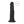 RealRock 8 Inch Realistic Black Dildo