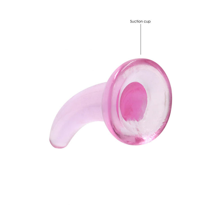 RealRock Non Realistic 5 Inch Dildo with Suction Cup - Pink