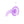 RealRock Non Realistic 5 Inch Dildo with Suction Cup - Purple