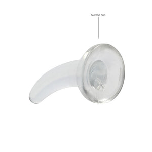 RealRock Non Realistic 5 Inch Dildo with Suction Cup - Clear