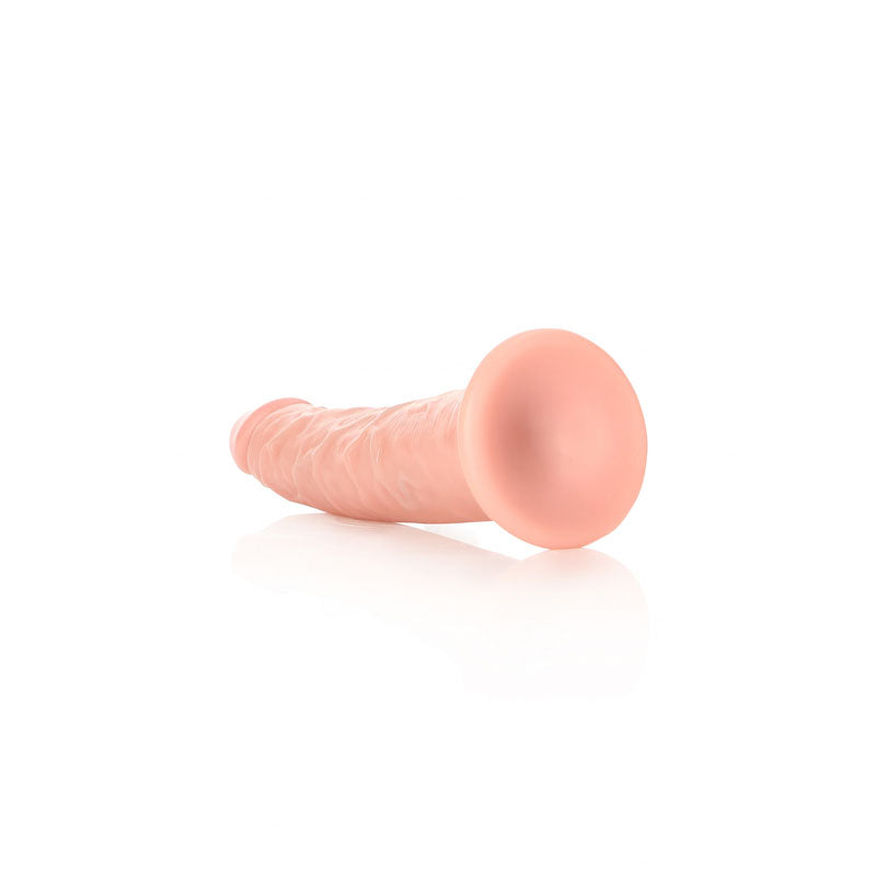 RealRock 6 Inch Realistic Slim Dildo without Balls - Flesh
