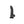 RealRock Realistic 6 Inch Curved Dong with Balls - Black