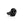 RealRock Realistic 7 Inch Regular Curved Dong with Balls - Black