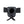 RealRock 9 Inch Hollow Strap- On with Balls - Black