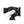 RealRock 6 Inch Hollow Strap-On - Black