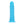 RealRock 6 Inch Slim Glow in the Dark Neon Dildo- Blue