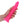 RealRock 8 Inch Slim Glow in the Dark Neon Dildo - Pink