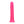 RealRock 8 Inch Slim Glow in the Dark Neon Dildo - Pink