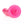 RealRock 8 Inch Slim Glow in the Dark Neon Dildo - Pink