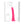 RealRock 8 Inch Slim Glow in the Dark Neon Dildo - Pink
