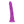 RealRock 8 Inch Slim Glow in the Dark Neon - Purple
