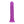 RealRock 8 Inch Slim Glow in the Dark Neon - Purple