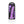 RealRock 8 Inch Slim Glow in the Dark Neon - Purple