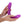 RealRock 15 Inch Glow in the Dark Double Dong - Purple