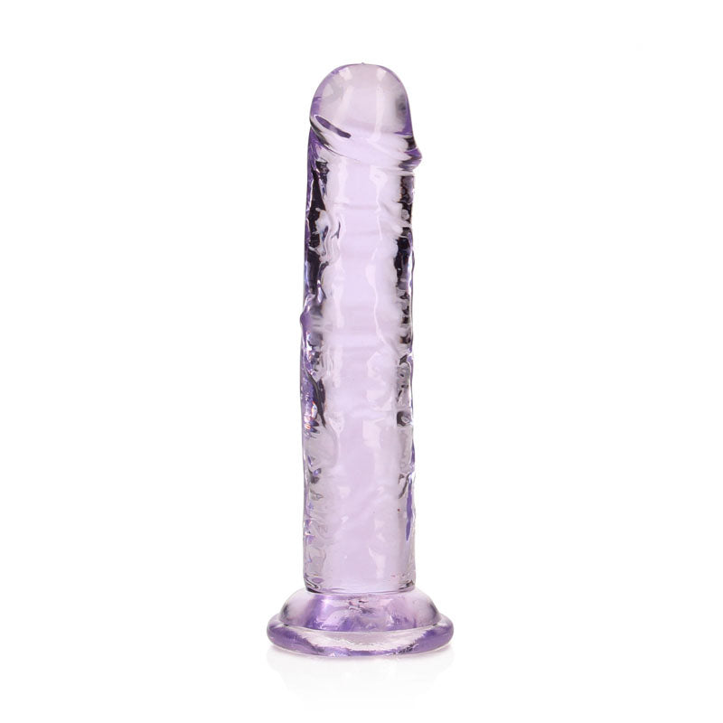 RealRock 6 Inch Straight Dildo - Purple