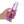 RealRock 8 Inch Straight Dildo - Purple