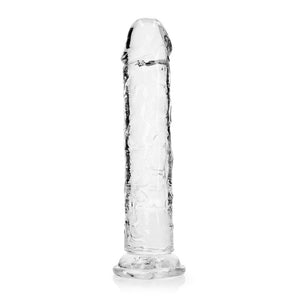 RealRock 10 Inch Straight Dildo - Clear