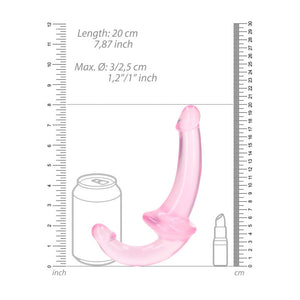 RealRock 5 Inch Strapless Strap-On - Pink
