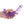RealRock 5 Inch Strapless Strap-On - Purple