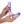 RealRock 14 Inch Double Dong - Purple