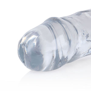 RealRock 14 Inch Double Dong - Clear