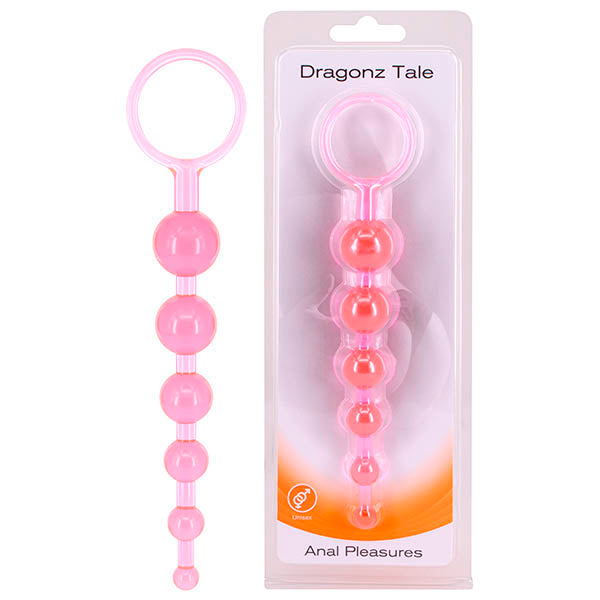 Seven Creations Dragonz Tale - Pink 20.5 cm Anal Beads