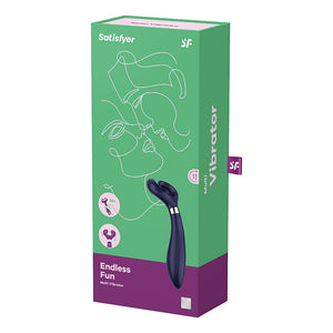 Satisfyer Multi Vibrator Endless Fun - Blue