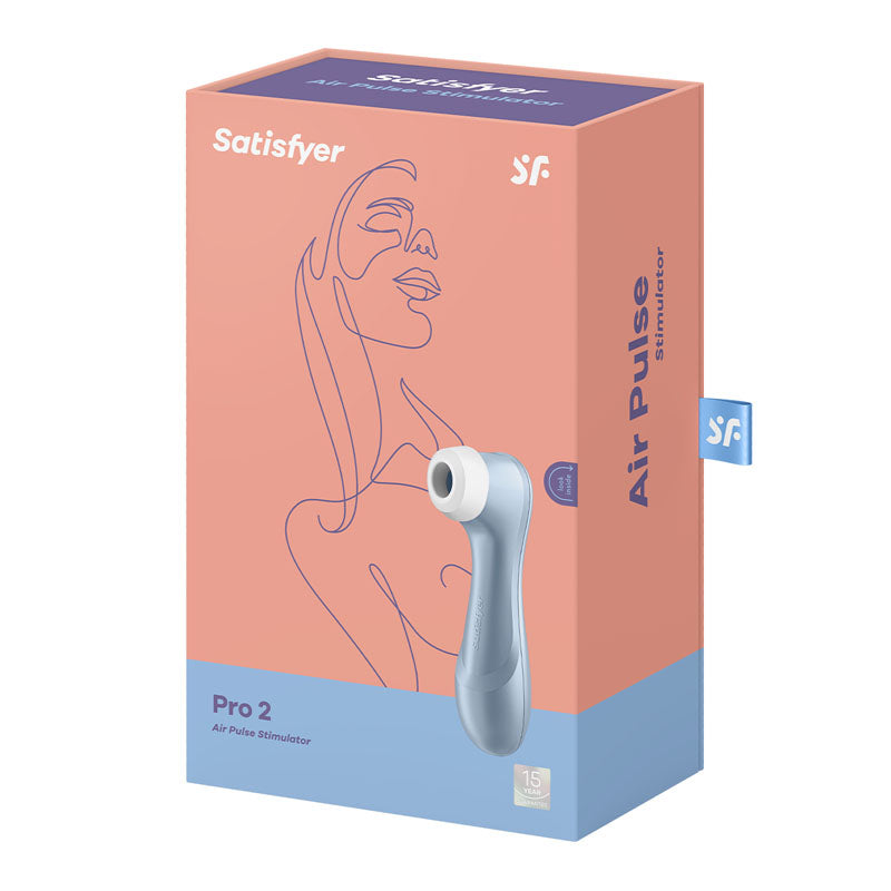 Satisfyer Pro 2 Clitoral Stimulator - Blue
