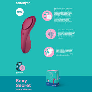 Satisfyer Sexy Secret - App Controlled Panty Vibrator