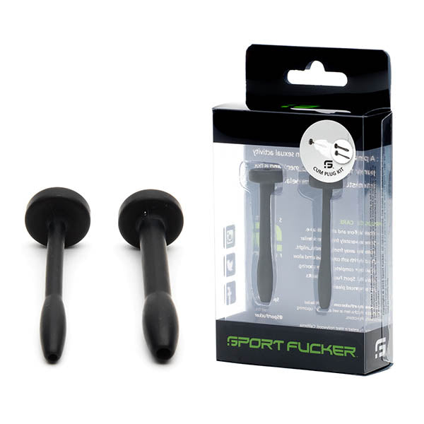 Sport Fucker Black Silicone Urethral Sound Kit