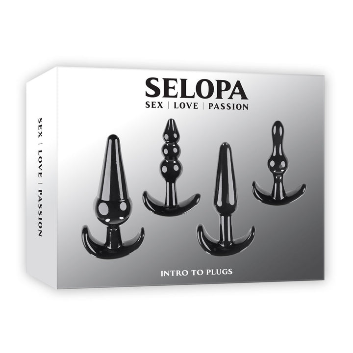 Selopa Intro To Plugs - Butt Plugs - Set of 4