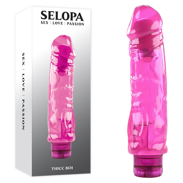 Selopa Thicc Boi Vibrator - Pink